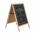 3167-Fa megállítótábla, krétafilccel írható, beltéri