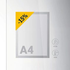 Duraframe Sun A4 infókeret EZÜST /48411/